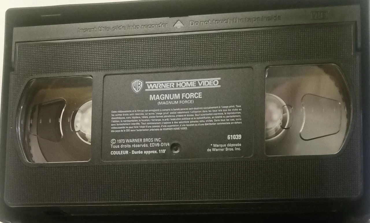 Magnum Force – Clint Eastwood Anthology – Warner Home Video – photo 3